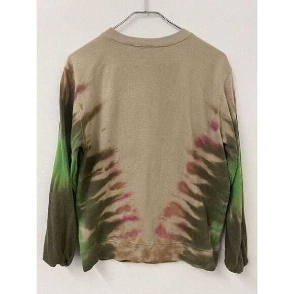 Womens Grateful Dead Graphic Tie Dye Dancing Bear Sweatshirt Small Purple Green - Picture 5 of 9